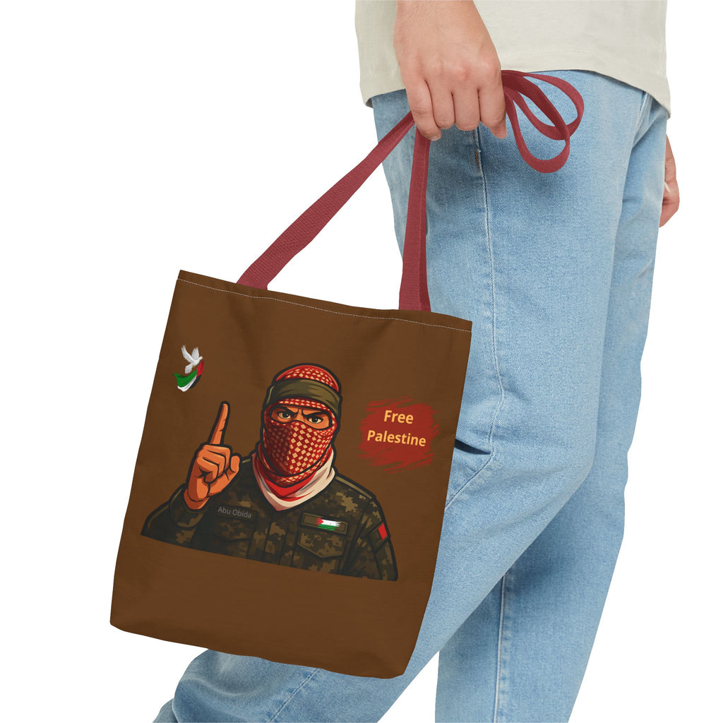 Free Palestine illustration Tote Bag | Political solidarity design