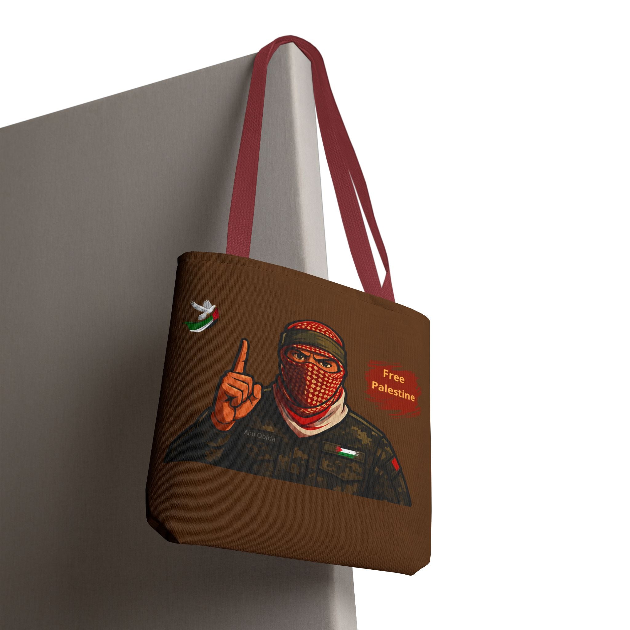 Free Palestine illustration Tote Bag | Political solidarity design