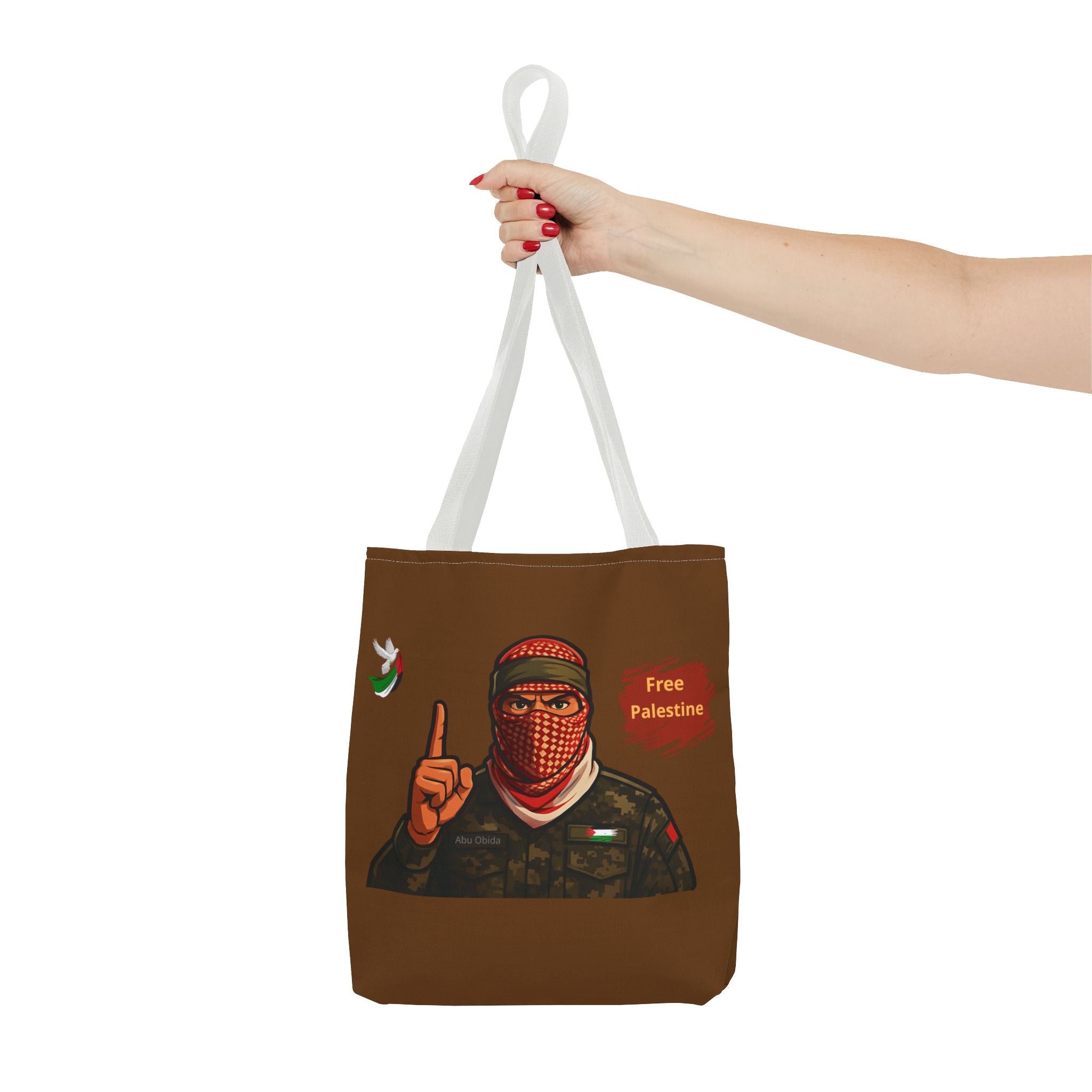 Free Palestine illustration Tote Bag | Political solidarity design