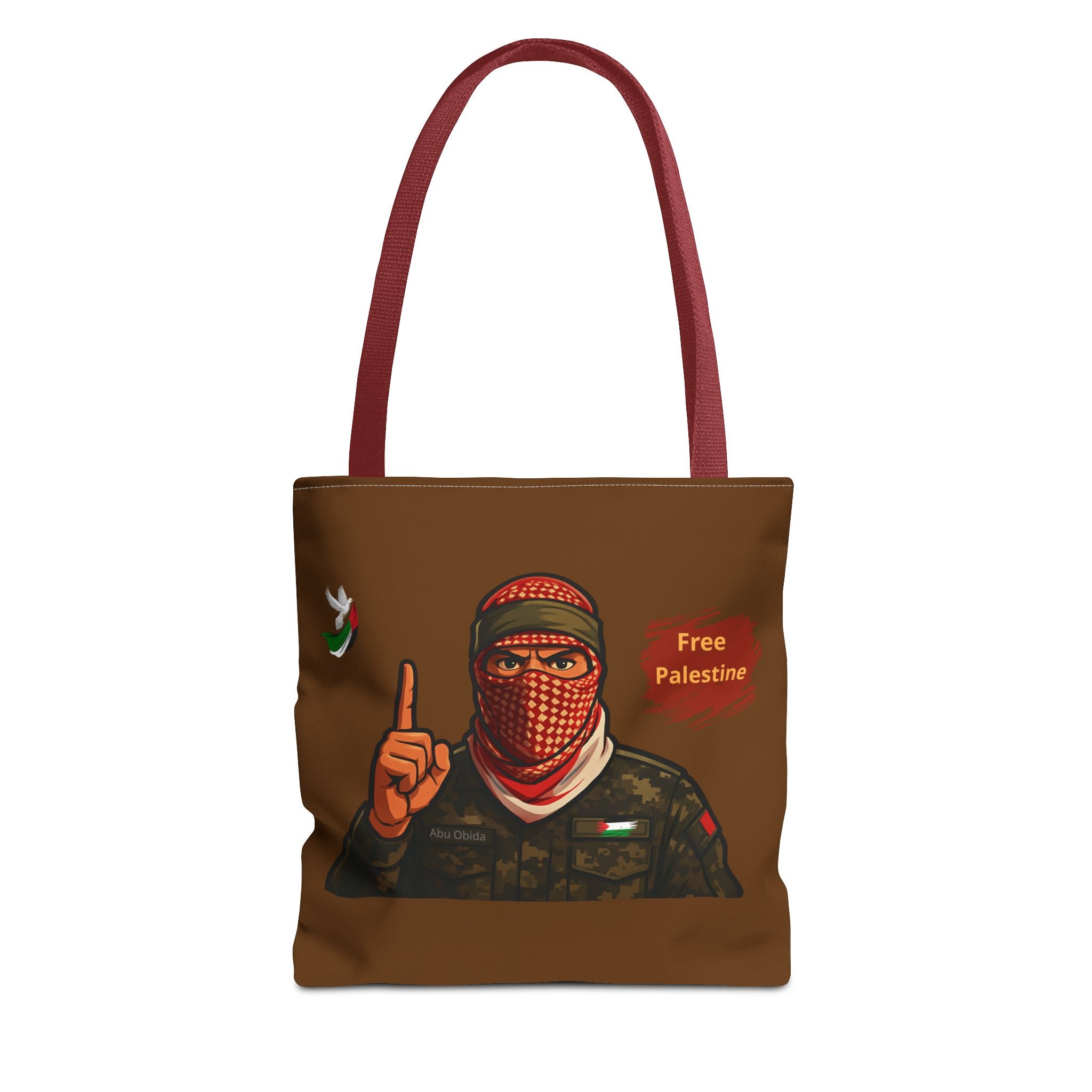 Free Palestine illustration Tote Bag | Political solidarity design