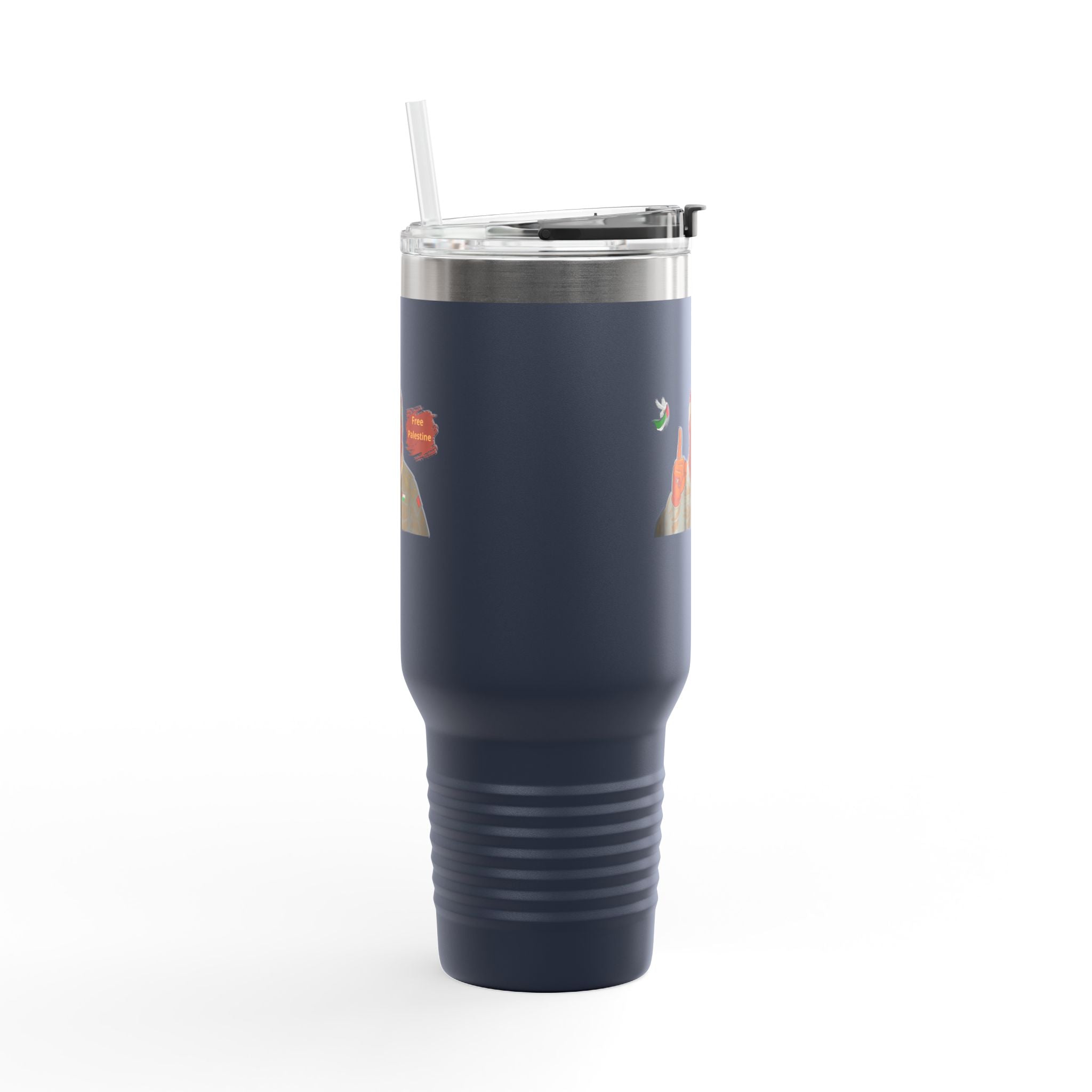 40oz Insulated Travel Mug – Free Palatine