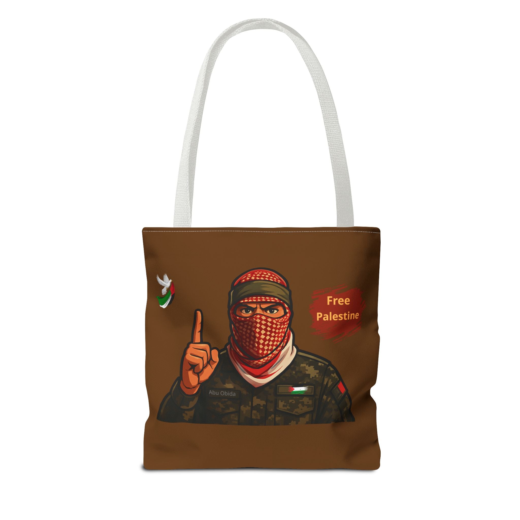 Free Palestine illustration Tote Bag | Political solidarity design