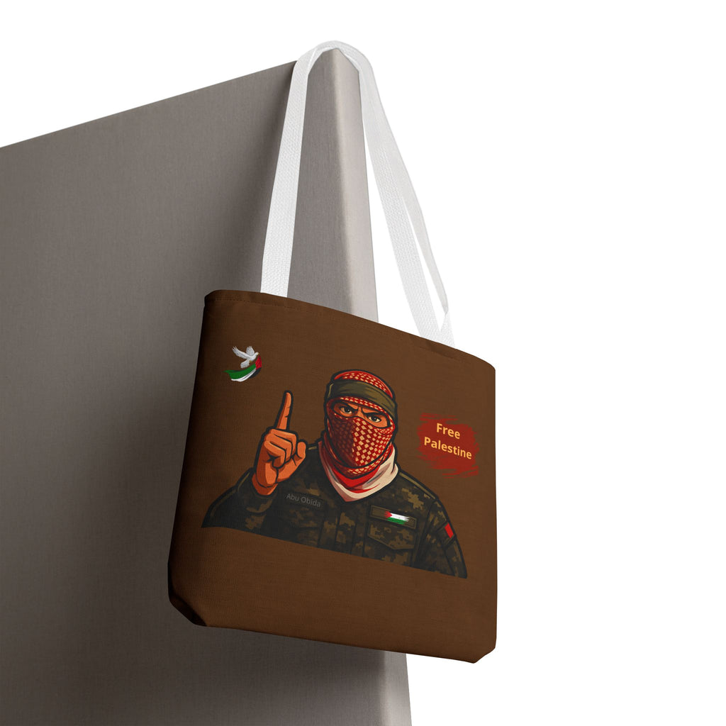Free Palestine illustration Tote Bag | Political solidarity design