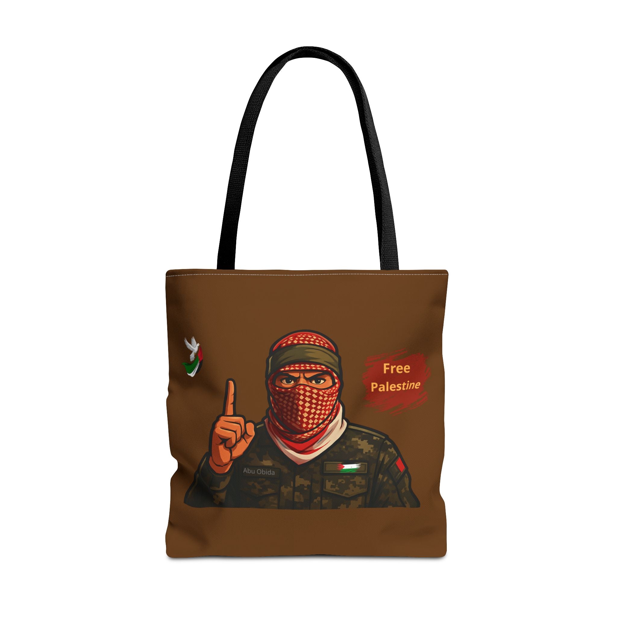 Free Palestine illustration Tote Bag | Political solidarity design