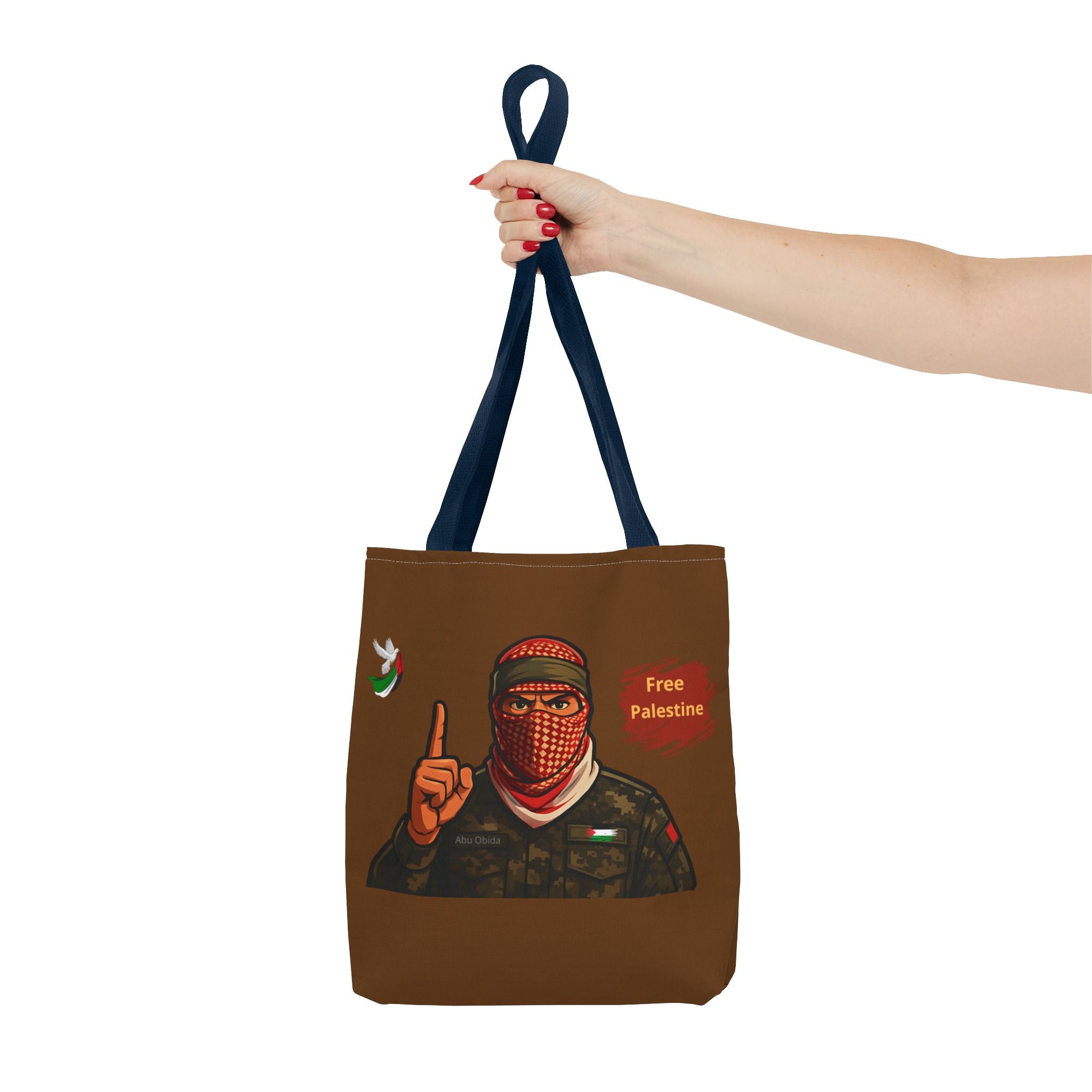 Free Palestine illustration Tote Bag | Political solidarity design